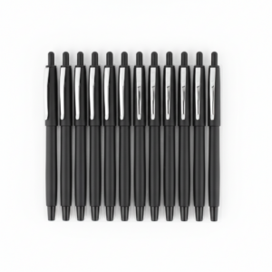 Retractable Ballpoint Pens — Black, 60 Pack