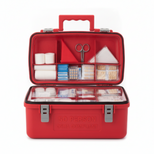First Aid Kit — 50 Person, OSHA Compliant