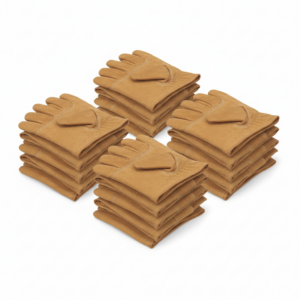 Leather Work Gloves — Large, 12 Pack