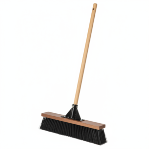 Warehouse Push Broom — 24in, Heavy Duty